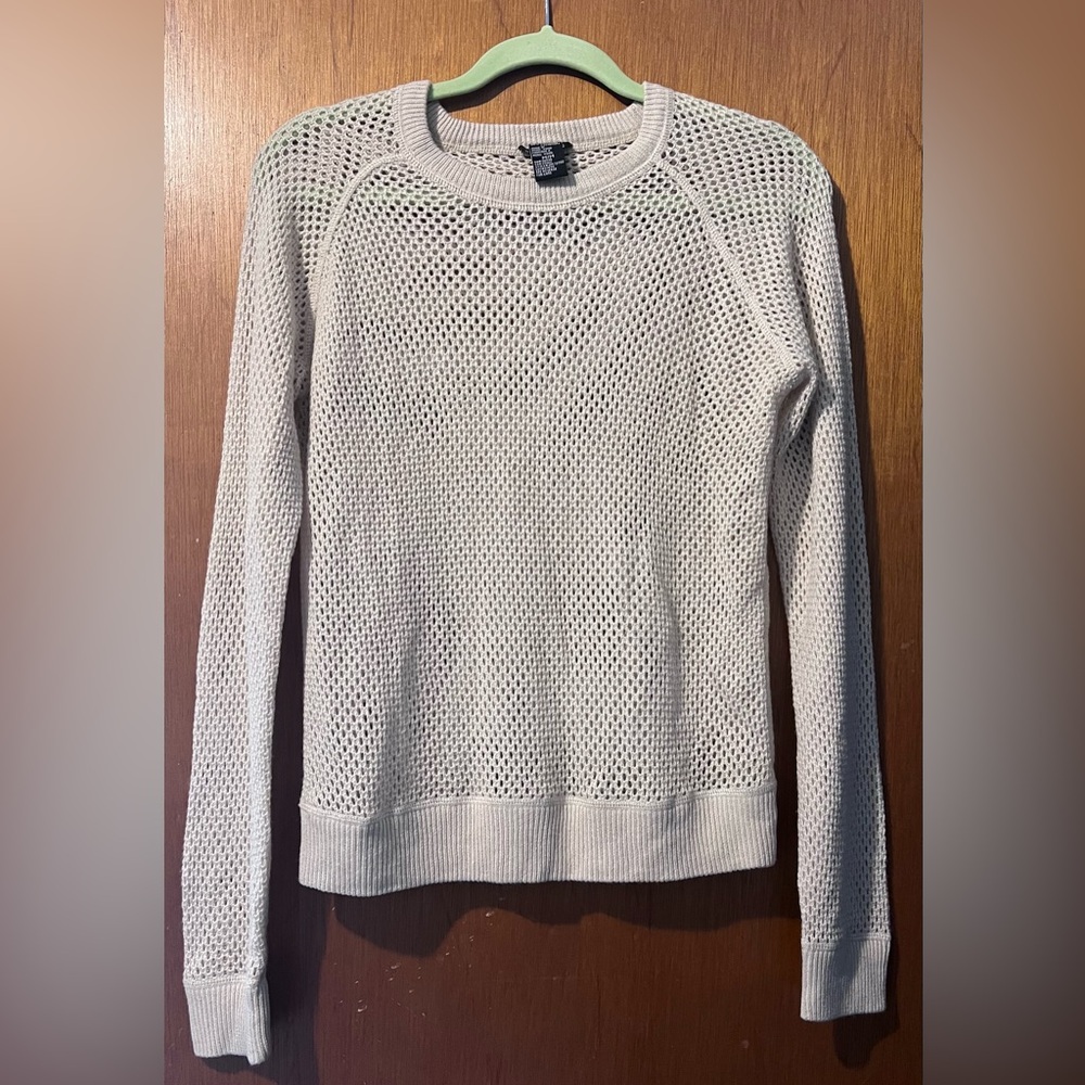 Theory Allie Silk & Cashmere Cream Sweater style ASO Jessica Simpson